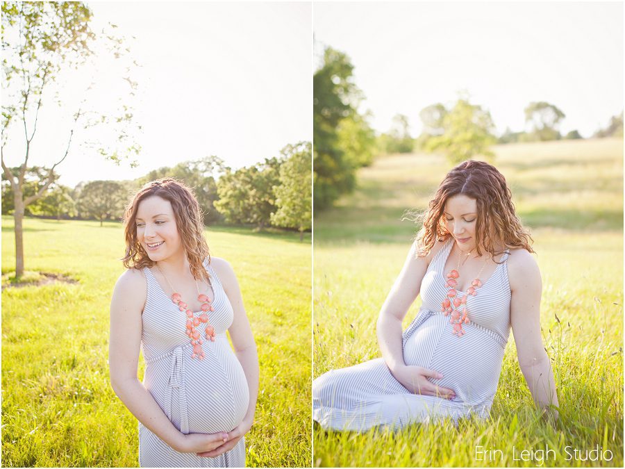 overland park maternity shoot at shawnee mission park