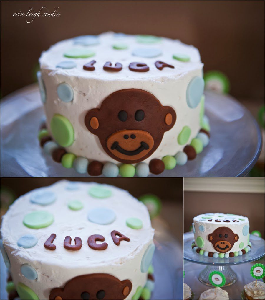 Monkey themed 1st Birthday Party