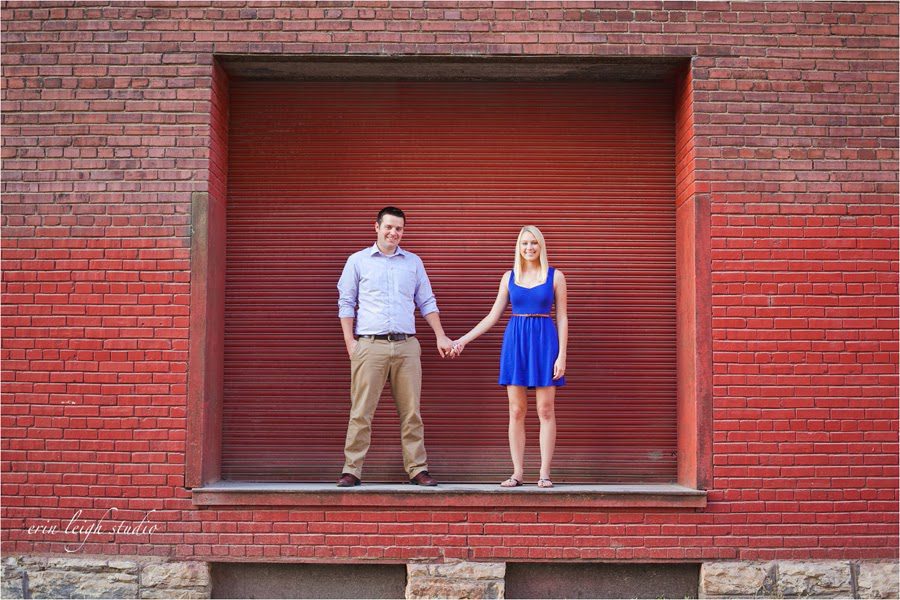 Kansas City West Bottoms Engagement Photos