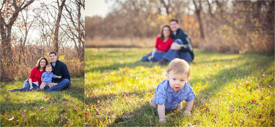 family photos at shawnee mission park