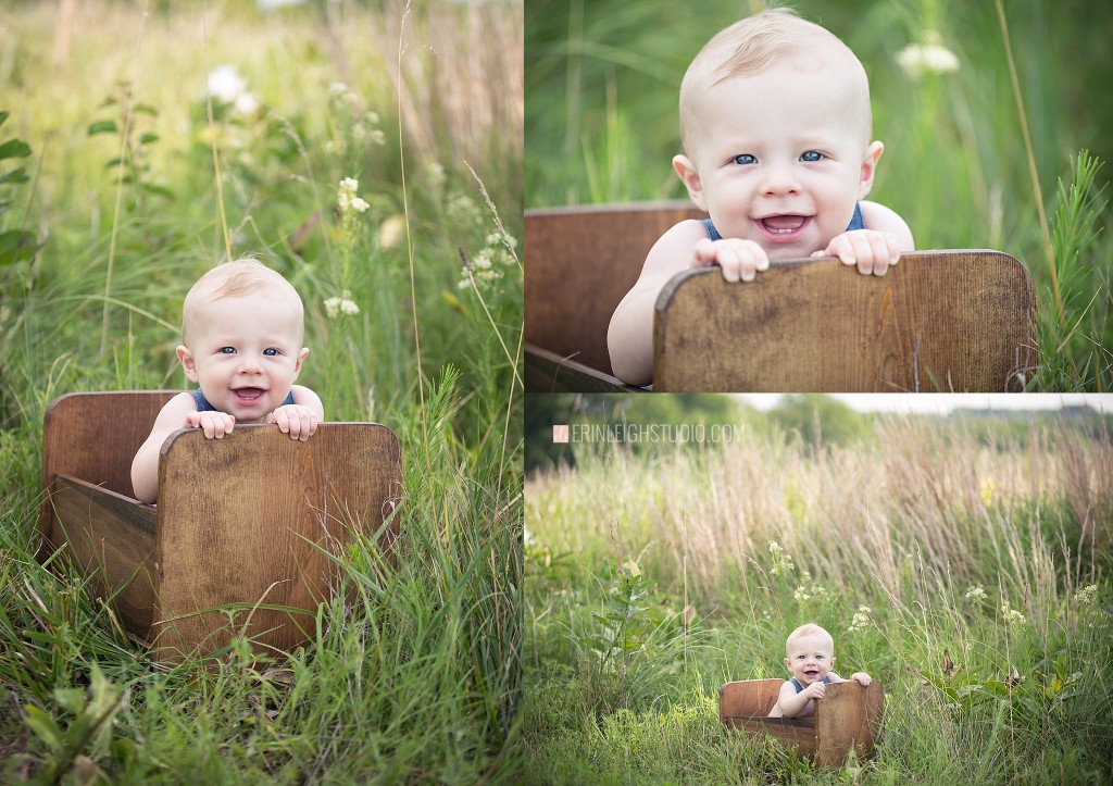 outdoor 6 month baby photos