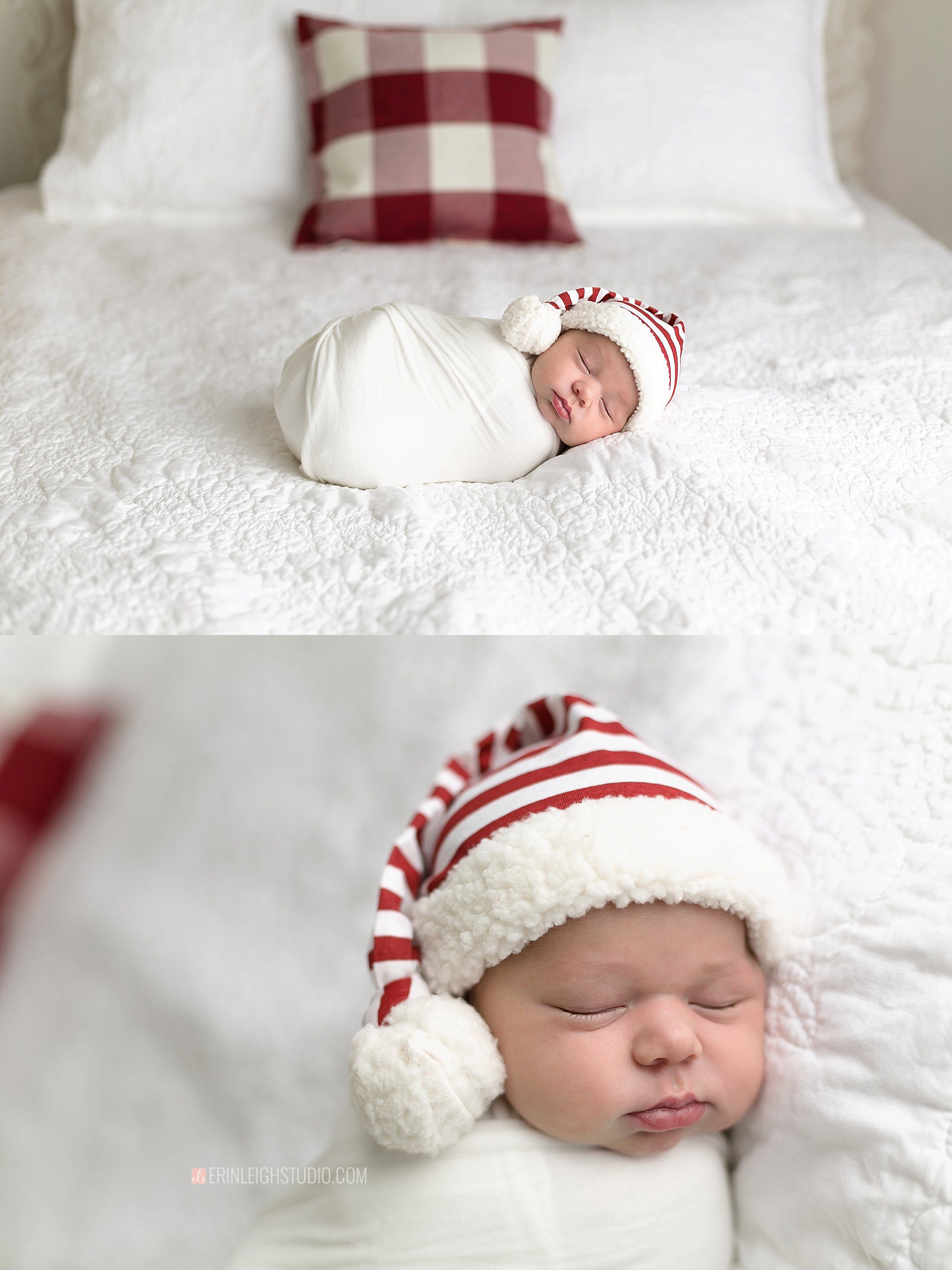 christmas newborn photos
