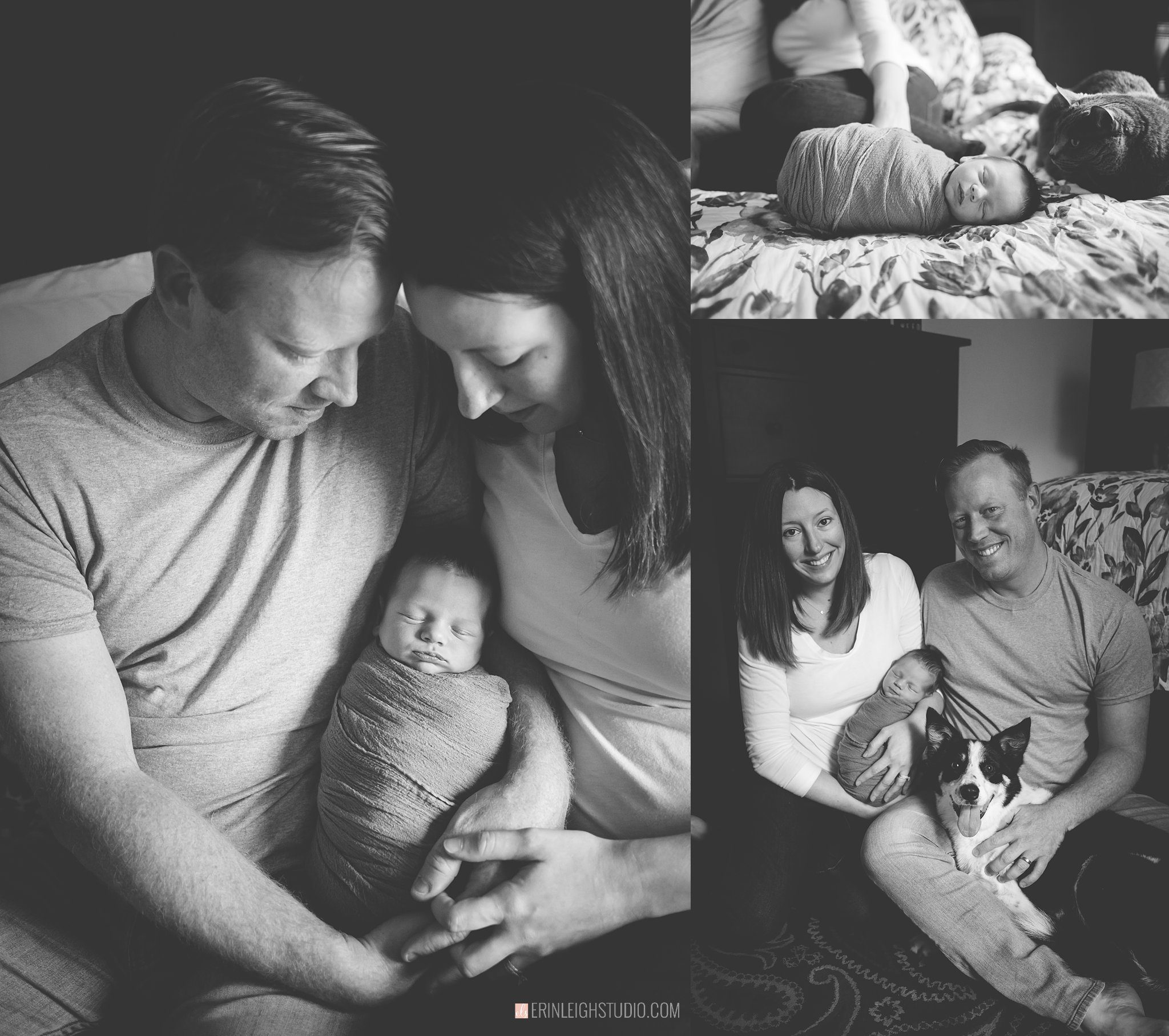 Kansas City Lifestyle Newborn Photographer